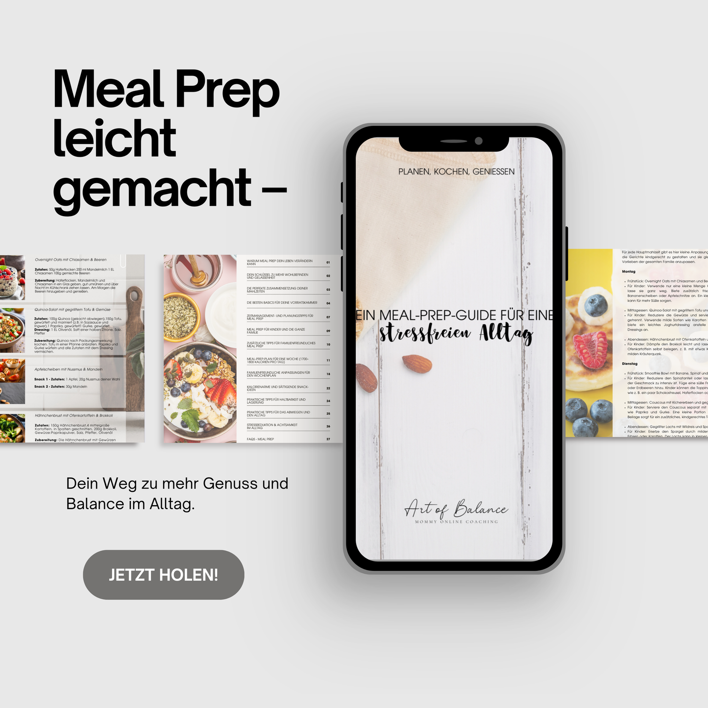 Dein Meal-Prep Guide für einen stressfreien Alltag